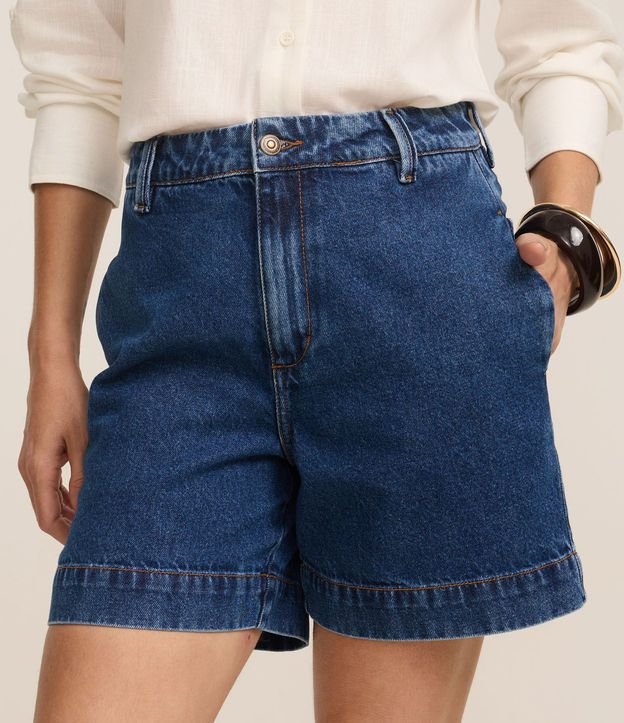 Short en Jeans con Cintura Alta 3
