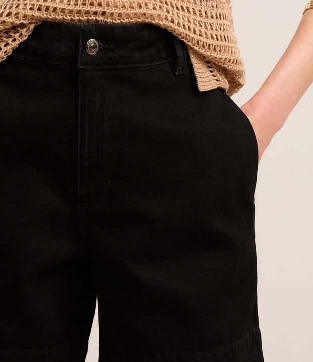 Short en Jeans con Cintura Alta