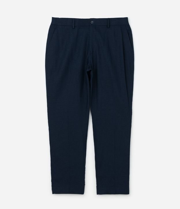 Pantalón Relaxed en Viscolino con Cintura Trabilla 14