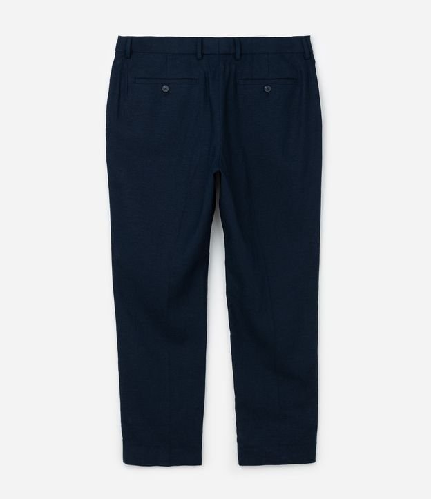 Pantalón Relaxed en Viscolino con Cintura Trabilla 16