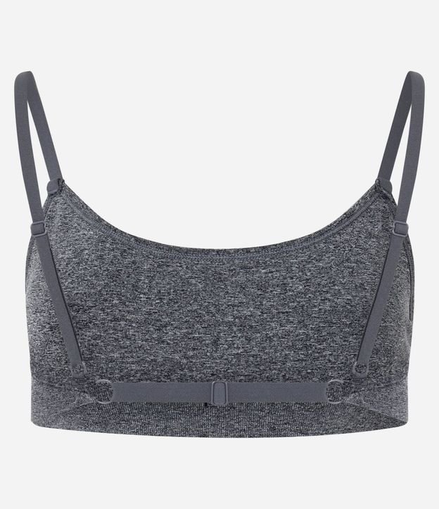 Top sin Copa Seamless Texturizado con Ajuste en la Espalda 6