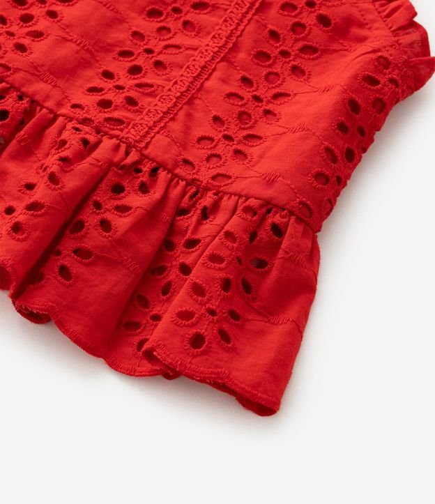 Blusa Infantil en Laise con Volados - Talle 1 a 6 años 6