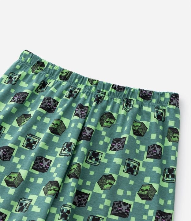 Pijama Infantil con Estampa Minecraft - Talle 5 a 4 años 9