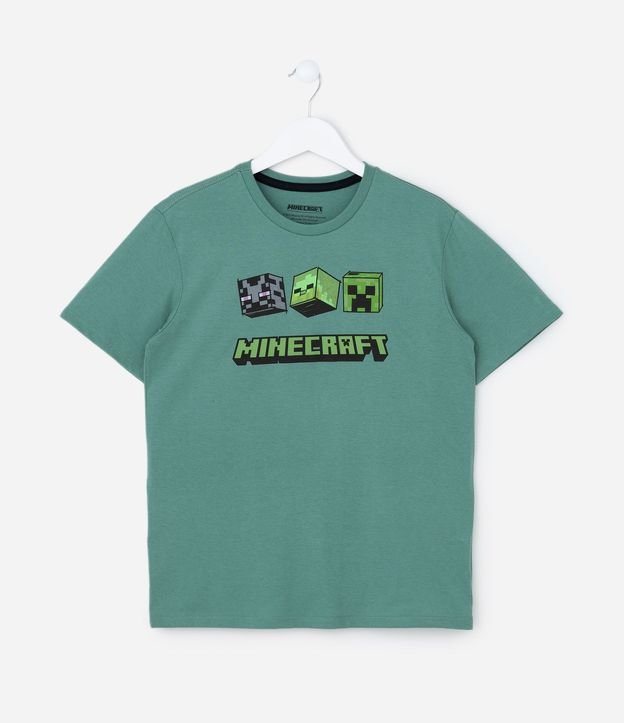 Pijama Infantil con Estampa Minecraft - Talle 5 a 4 años 3