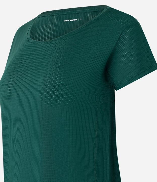Remera en Microfibra con Escote Redondo 5