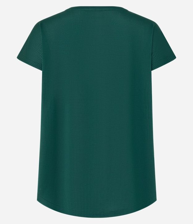 Remera en Microfibra con Escote Redondo 6