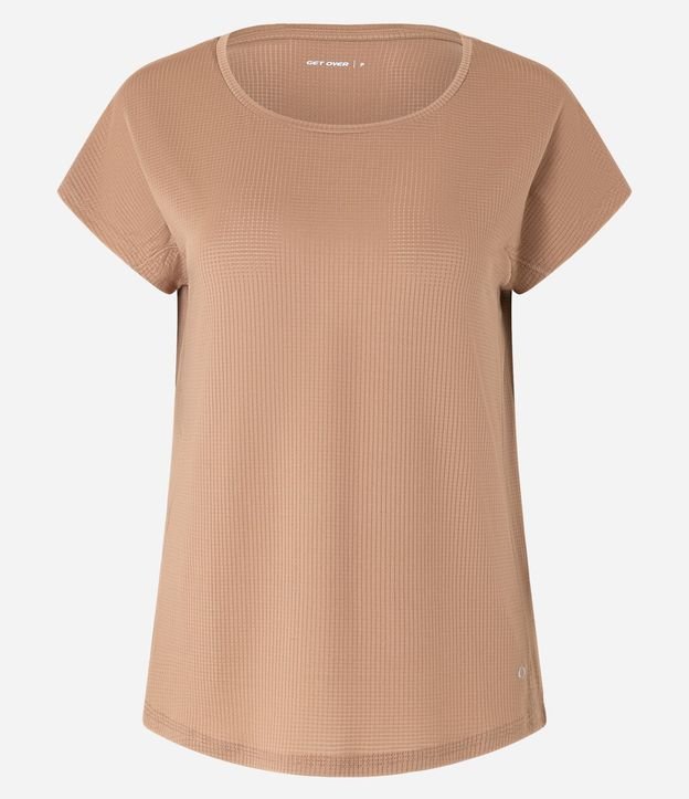 Remera en Microfibra con Escote Redondo 3
