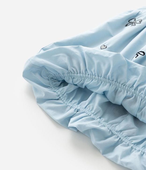 Vestido Balonê Infantil con Bordados de Lazos - Talle 1 a 6 años 7