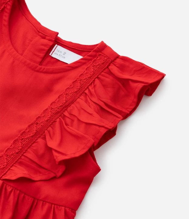 Vestido Infantil en Viscosa sin Manga - Talle 1 a 6 años 8