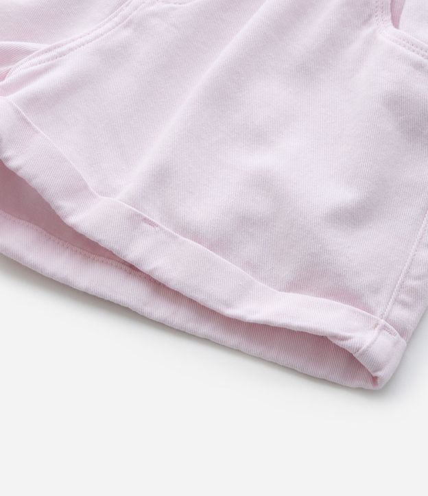 Short Clochard Infantil en Sarga con Cintura Elástica - Talle 5 a 14 años 5