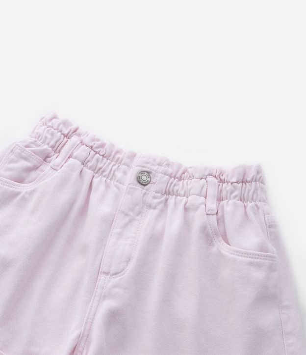 Short Clochard Infantil en Sarga con Cintura Elástica - Talle 5 a 14 años 7