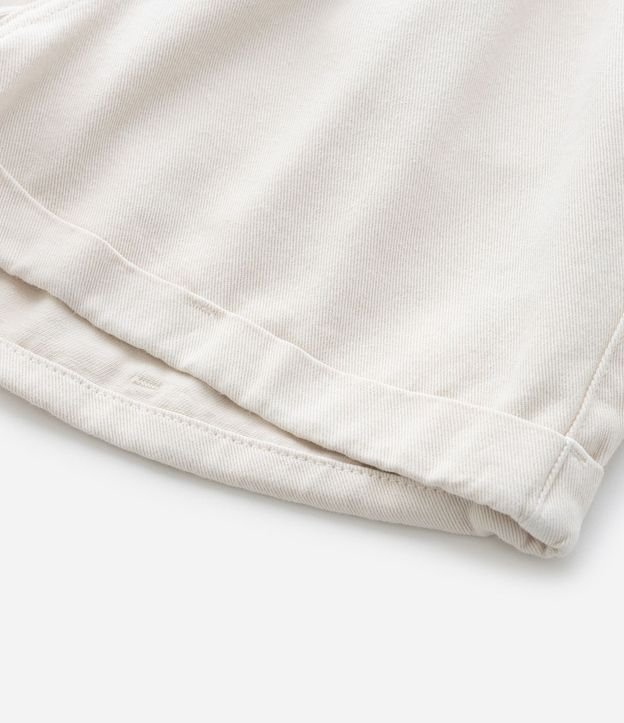 Short Clochard Infantil en Sarga con Cintura Elástica - Talle 5 a 14 años 7