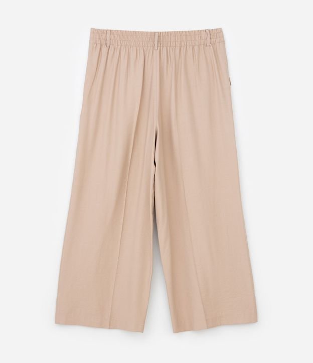 Pantalón Pantalona en Sastrería con Botón Forrado Curve & Plus Size 6