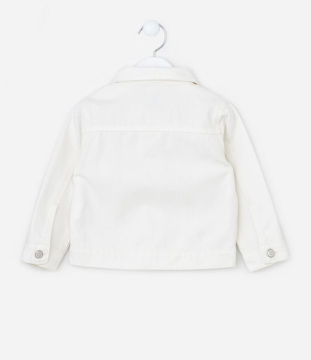 Campera Infantil Jeans con Lacitos Aplicados - Talle 1 a 6 años 2