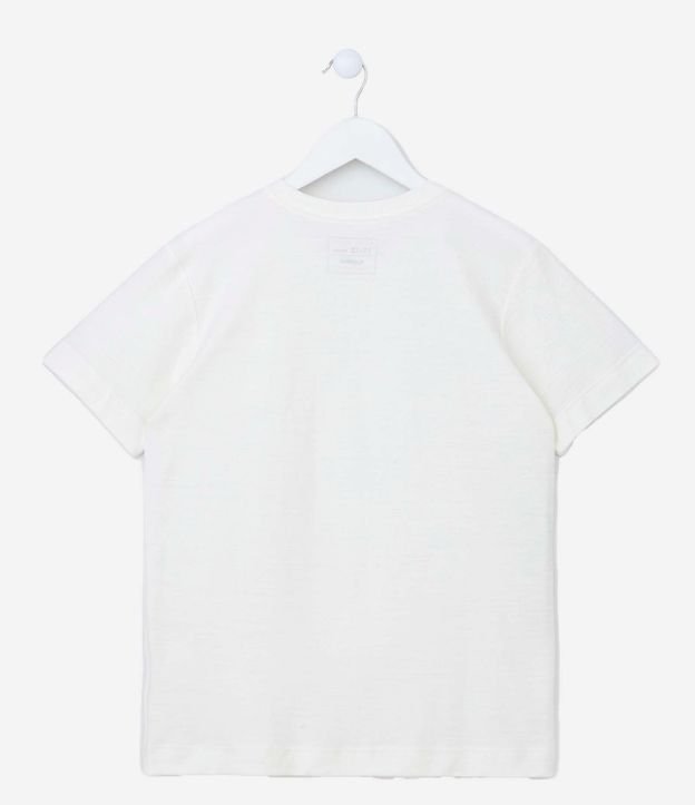 Remera Infantil con Estampa de Carpincho Tenista - Talle 5 a 14 años 3