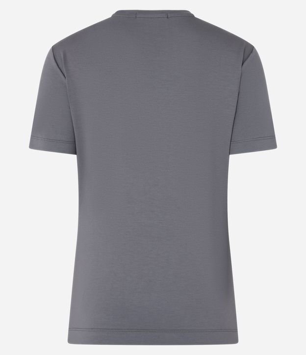 Blusa Básica en Viscosa con Escote Redondo 7