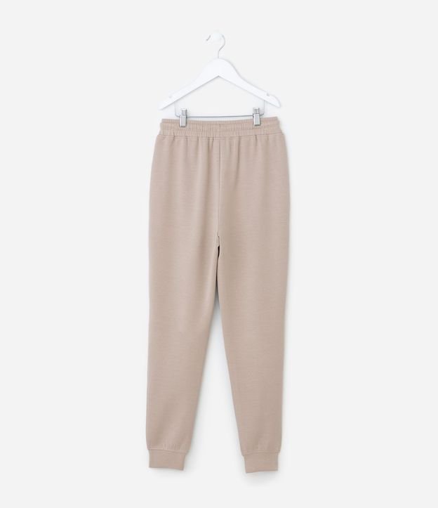Pantalón Jogger Infantil en Modal con Recortes - Talle 5 a 14 años 3