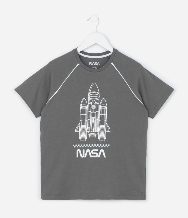 Pijama Infantil con Estampa NASA - Talle 5 a 14 años 2