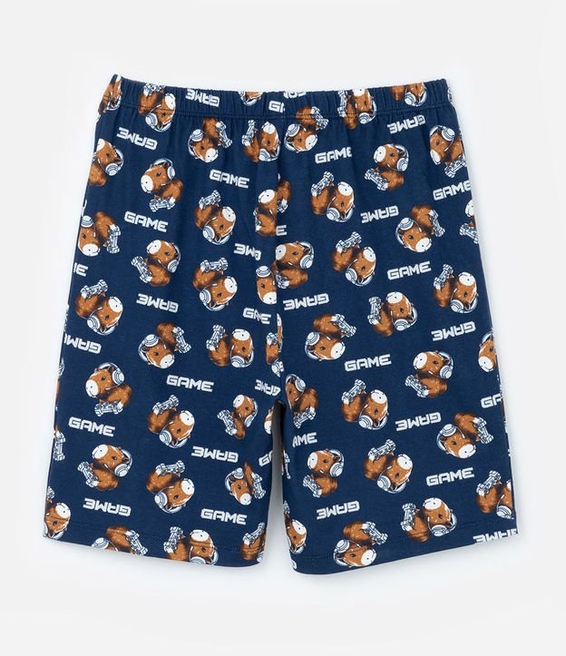 Pijama Infantil con Estampa Capivara Gamer - Talle 7 a 16 años 6
