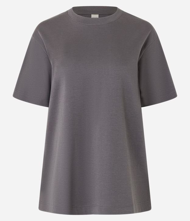 Remera en Algodón Peruano con Cuello Redondo 7