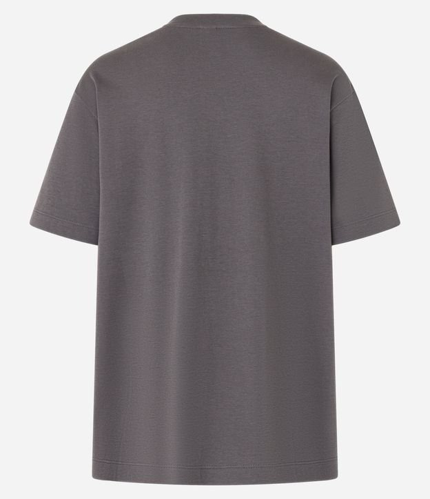 Remera en Algodón Peruano con Cuello Redondo 8