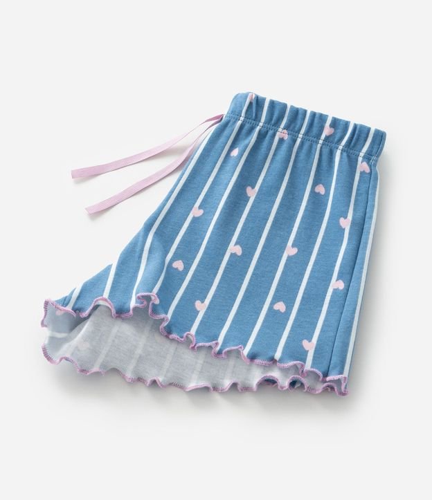 Pijama Infantil en Rib con Estampa de Stitch - Talle 5 a 14 años 9