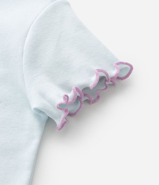 Pijama Infantil en Rib con Estampa de Stitch - Talle 5 a 14 años 12