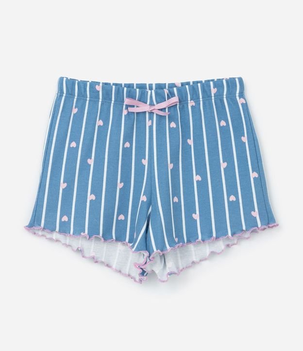 Pijama Infantil en Rib con Estampa de Stitch - Talle 5 a 14 años 4