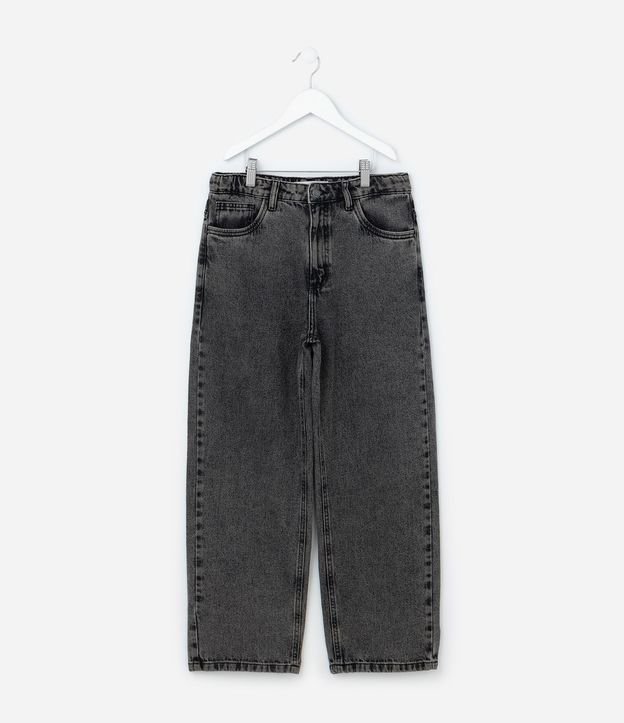 Pantalón Baggy Infantil en Jeans - Talle 5 a 14 años 2