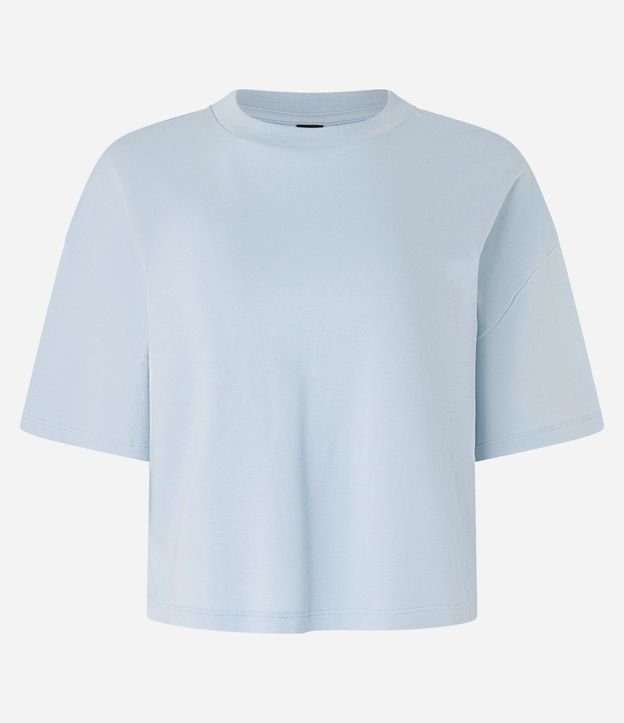 Remera Boxy en Algodón Peruano con Manga Amplia 7
