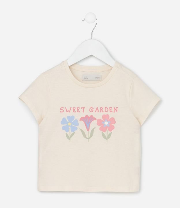 Conjunto Infantil con Estampa Flores - Talle 1 a 6 años 3