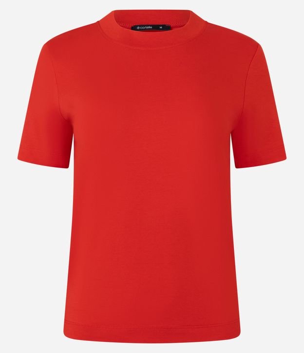 Blusa en Rib con Cuello Redondo 7