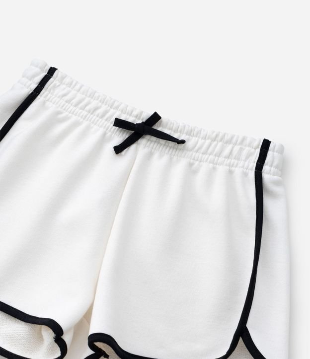 Short Runner Infantil en Algodón con Acabado Contrastante - Talle 5 a 14 años 6
