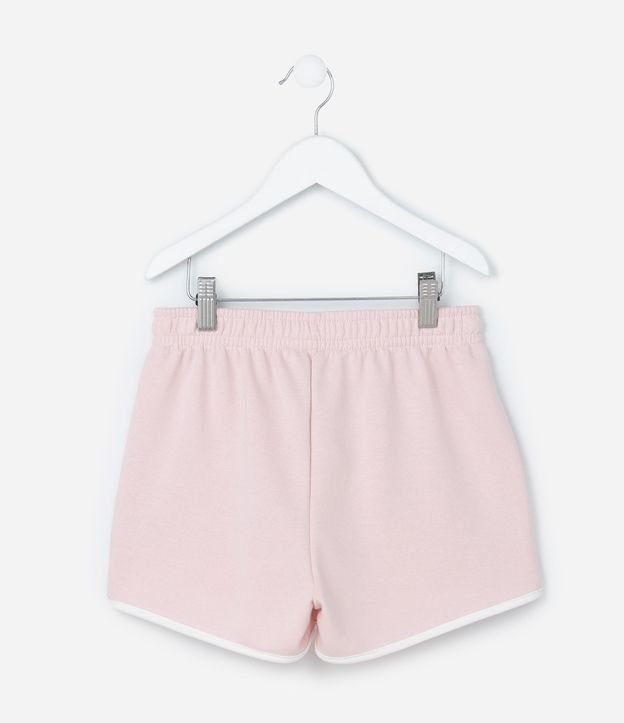Short Runner Infantil en Algodón con Acabado Contrastante - Talle 5 a 14 años 3