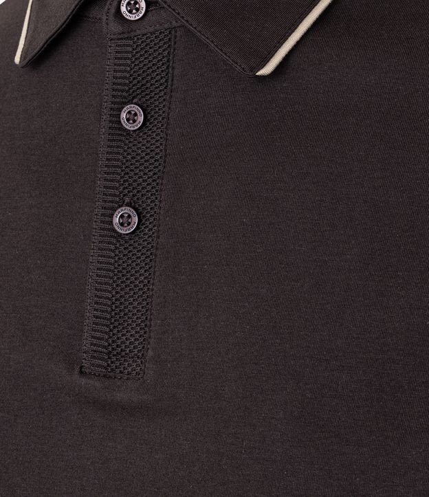 Camisa Polo Regular en Gamuza de Algodón Peruano 7