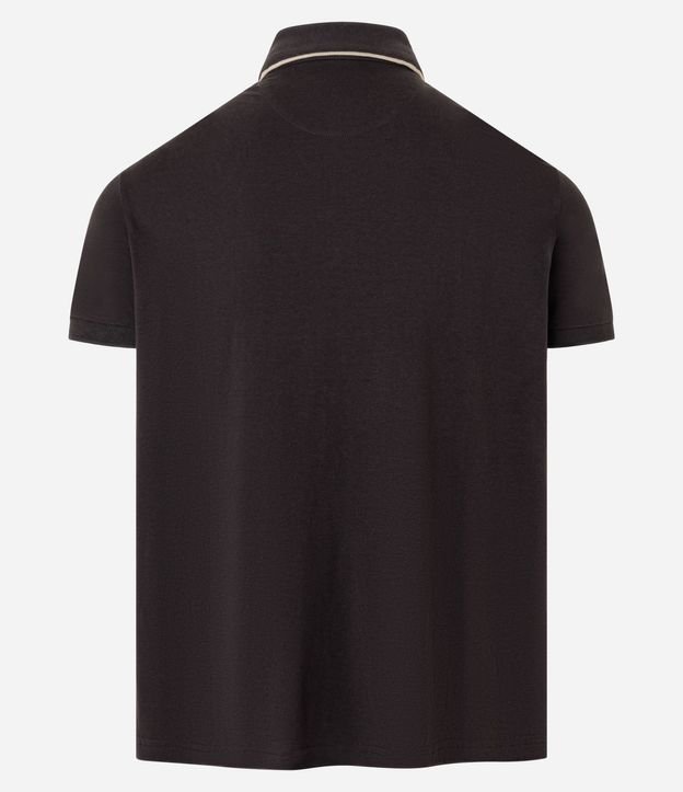 Camisa Polo Regular en Gamuza de Algodón Peruano 8