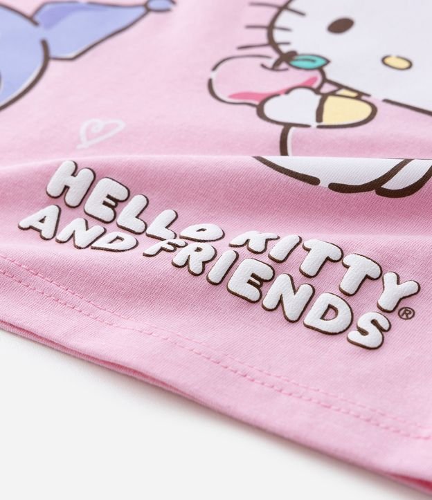 Pijama corto Infantil con Estampa Hello Kitty y Amigas - Talle 5 a 14 años 11