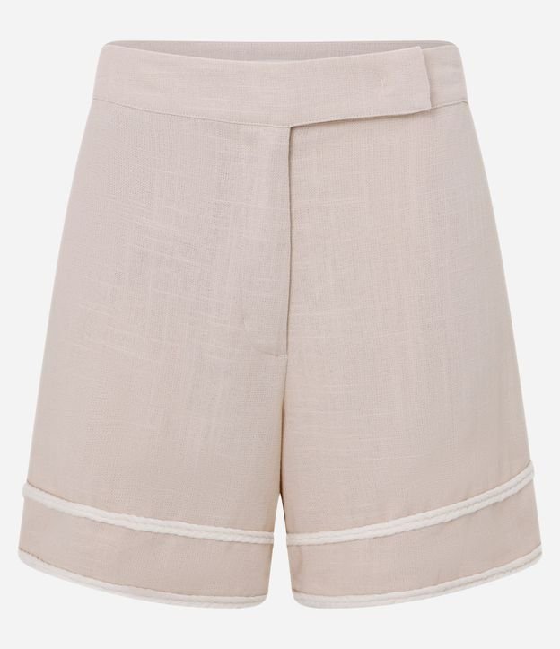 Short en Viscolino con Detalle de Cuerda en la Bajo 7
