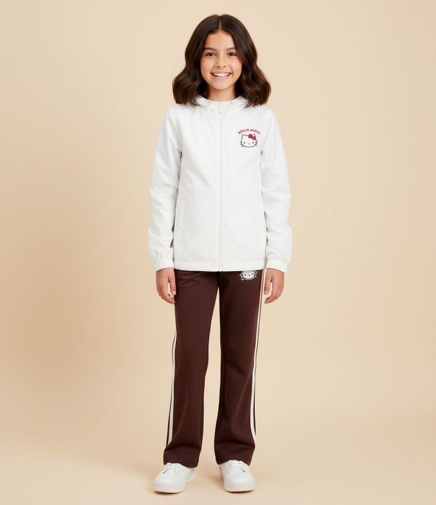 Pantalón Flare Infantil con Estampa Hello Kitty - Talle 5 a 14 años 1