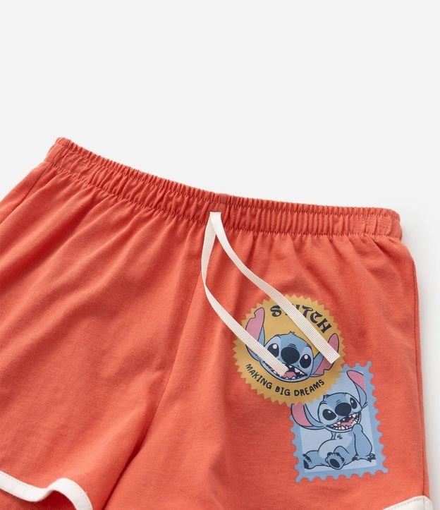 Pijama Infantil con Estampa do Stitch Ohana - Talle 2 a 14 años 6