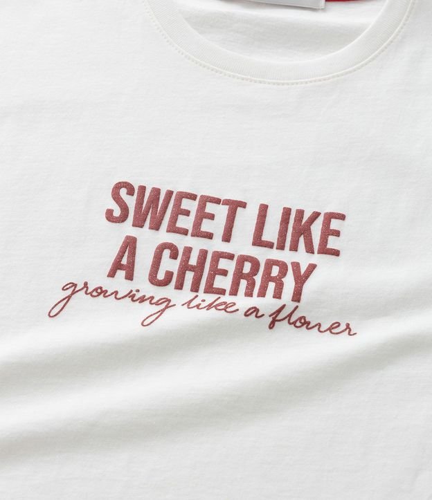 Remera Infantil con Lettering y Pañuelo - Talle 5 a 14 años 5