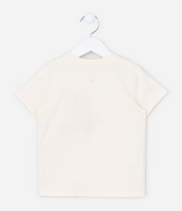 Remera Infantil con Pequeño Bolsillo y Estampa Bombero - Talle 1 a 6 años 3