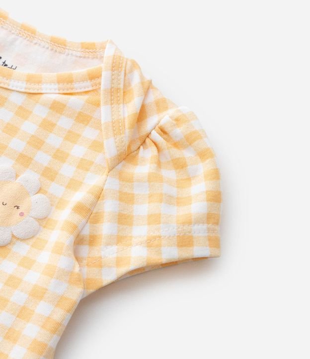 Body Infantil con Estampa Animalitos de Cuadros - Talle RN a 18 meses 6