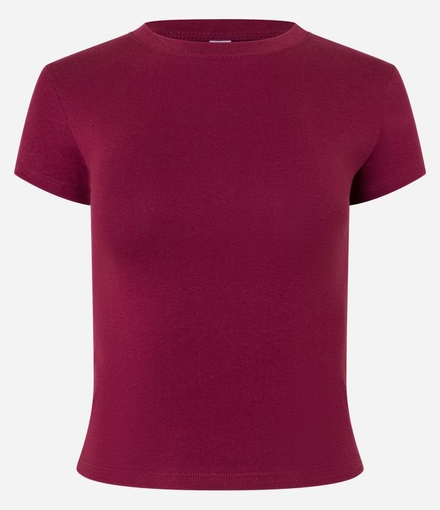 Blusa Básica Justa y Alargada en Rib 6