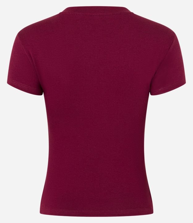 Blusa Básica Justa y Alargada en Rib 7