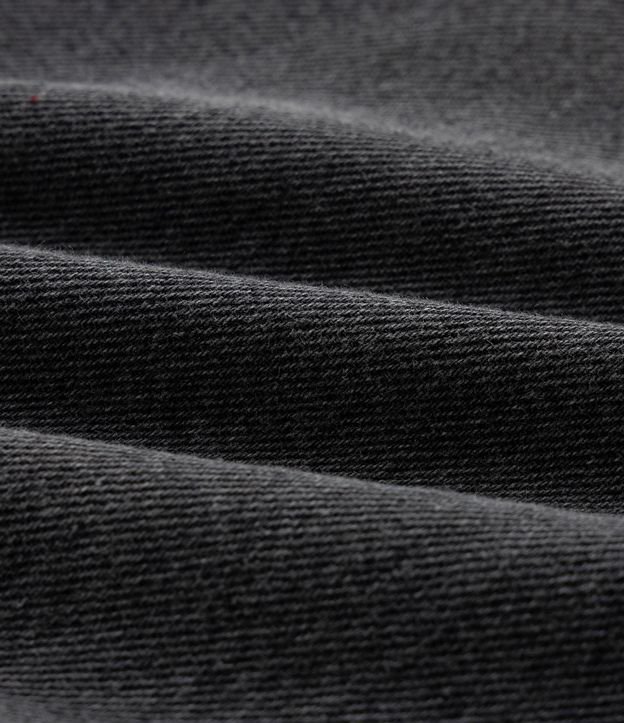 Pantalón Super Baggy en Jeans Efecto Mármol con Cadena en el Bolsillo 7
