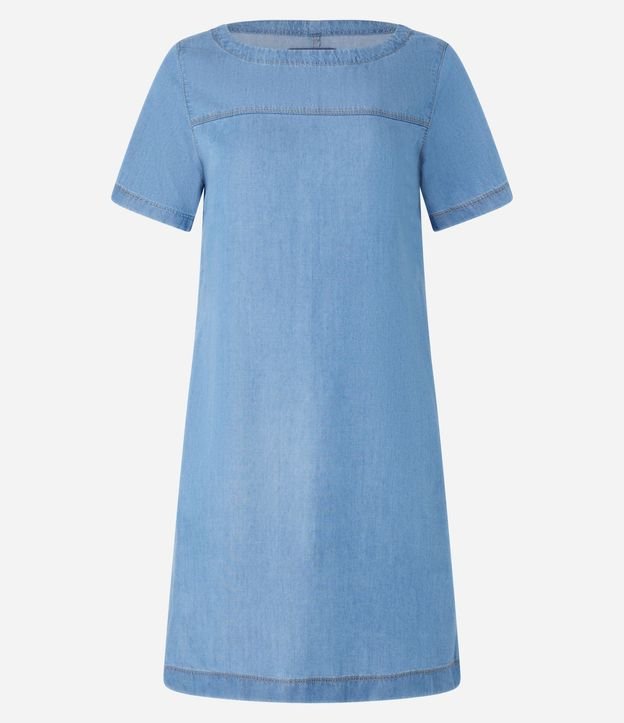 Vestido Corto en Liocel con Recortes 5