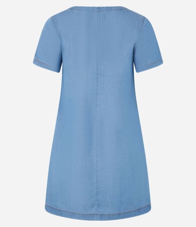 Vestido Corto en Liocel con Recortes 6