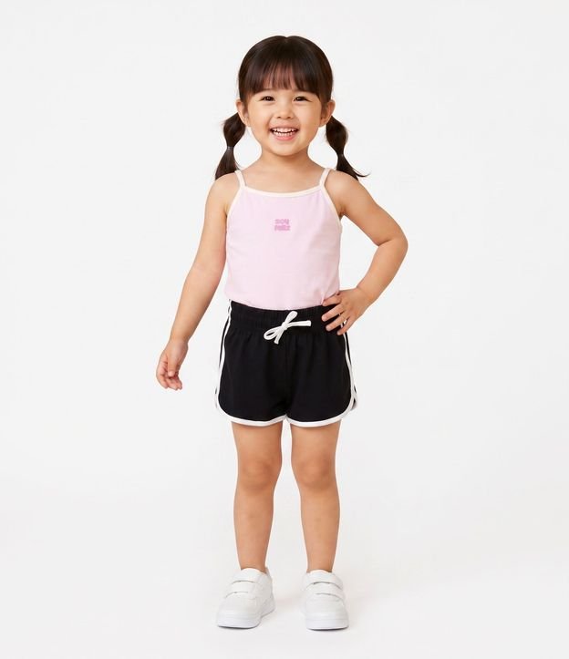 Short Runner Infantil con Detalles Contrastantes - Talle 1 a 6 años