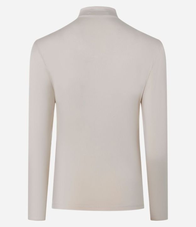 Blusa con Cuello Alto y Fruncidos Delanteros 2